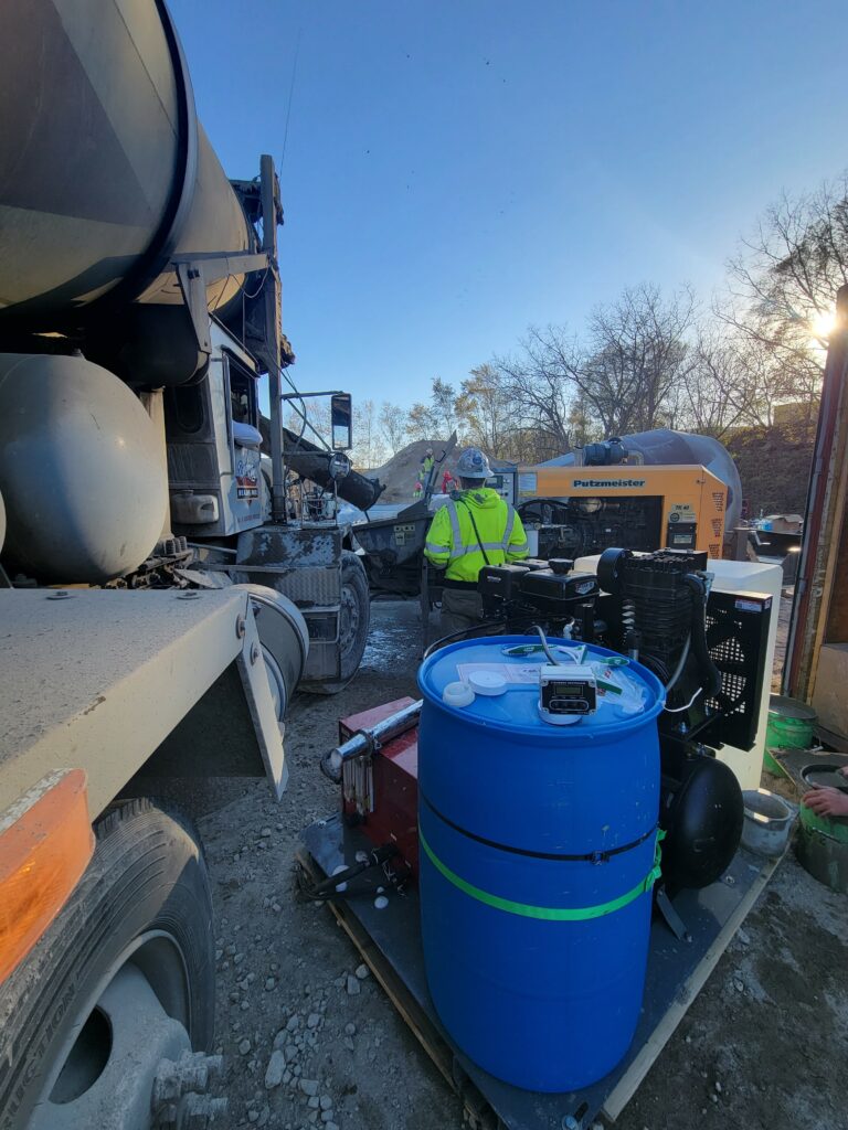 Using Cellular Concrete to Repair a Lock & Dam Guidewall Foundation